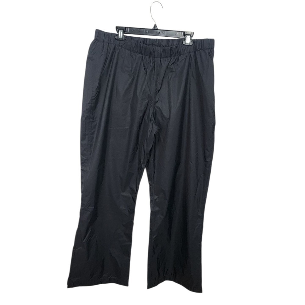 Columbia Omni-Tech Waterproof Breathable Black Pants Men's‎ Size 1X NWT